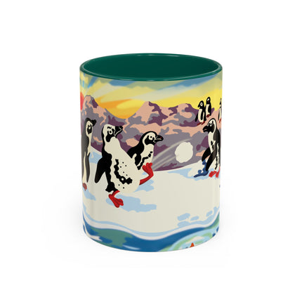 Snowball Shenanigans Colorful Mugs (11oz, 15oz)