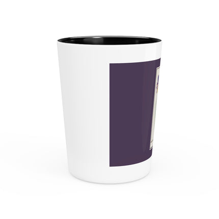 Iris, Iris sibirica by Anselmus Boëtius de Boodt Ceramic Shot Glass