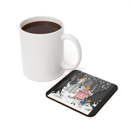 Fairy Tale Elegance Cork Back Coaster