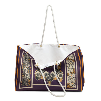 La décoration moderne dans le textile Pl. 17 by Gaston Charlet Weekender Bag