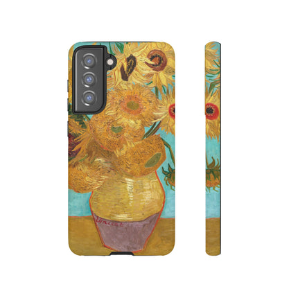 Vase with Twelve Sunflowers by Vincent Van Gogh Phone Cases