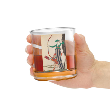L'Arc Rouge by George Barbier Rocks Glass, 10oz