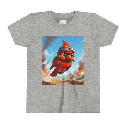 Cardinal Dive Bomber Youth Short Sleeve Tee