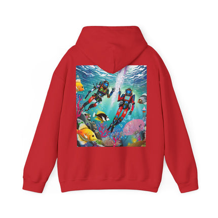 FBI Robot Dive Team – Heavy Blend™ Hooded Sweatshirt