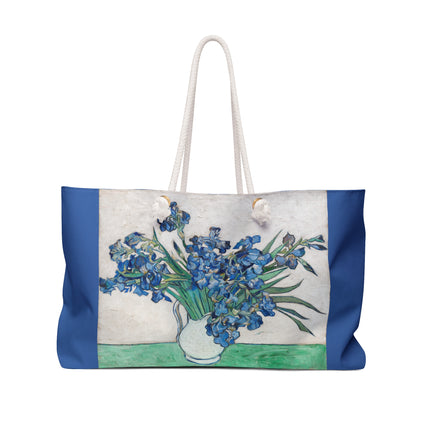 Irises by Vincent Van Gogh Weekender Bag