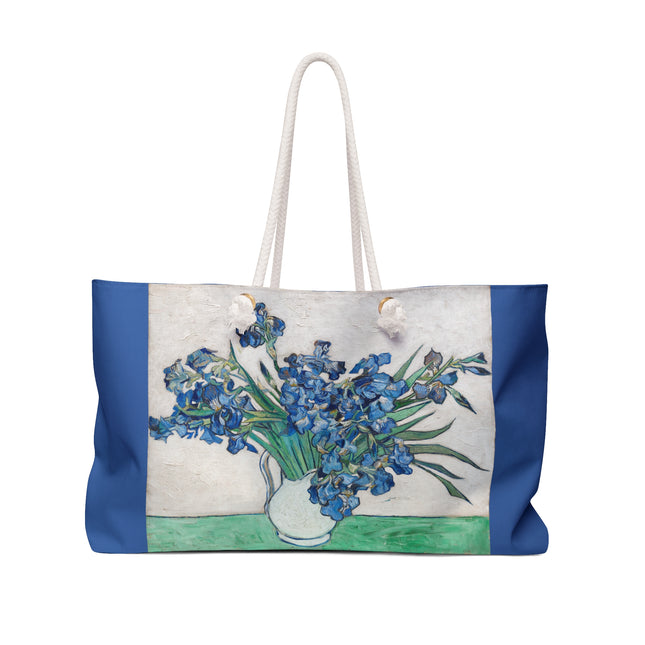 Irises by Vincent Van Gogh Weekender Bag