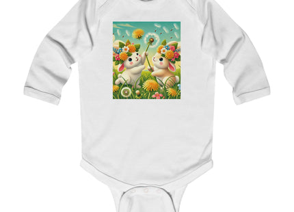 Springtime Bunny Friends Infant Long Sleeve Bodysuit