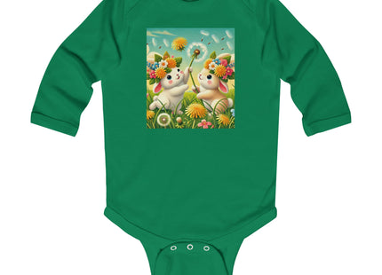 Springtime Bunny Friends Infant Long Sleeve Bodysuit