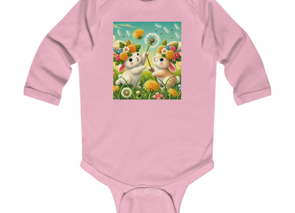 Springtime Bunny Friends Infant Long Sleeve Bodysuit