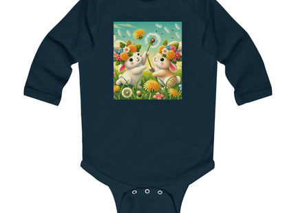 Springtime Bunny Friends Infant Long Sleeve Bodysuit