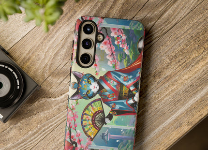 Cyberpunk Geisha Phone Cases