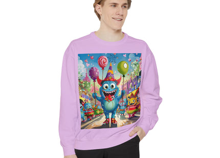Monster Parade Madness Unisex Garment-Dyed Sweatshirt