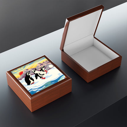 Snowball Shenanigans Jewelry Box