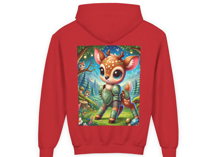 Fawn Defender Youth Heavy Blend Hooded Sweatshirt