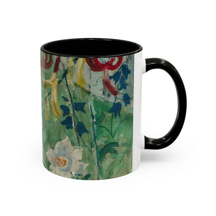 Flowers by August Babberger Colorful Mugs (11oz, 15oz)