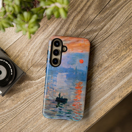 Sunrise by Claude Monet Phone Cases