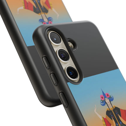 Colorful Dancer Phone Case – Vibrant Grace & Cultural Elegance