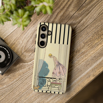 Falbalas et fanfreluches, La Souris by George Barbier Phone Cases