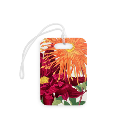 Dahlia Flower by Tanigami Kônan Luggage Tags