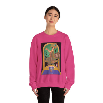 October & Opal, Tourmaline (from the Gem Series) by Sofia Chiostri Heavy Blend™ Crewneck Sweatshirt