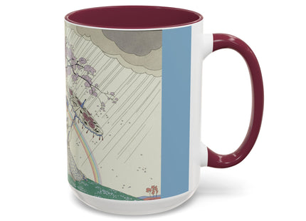 L’Arc-en-Ciel by George Barbier Colorful Mugs (11oz, 15oz)