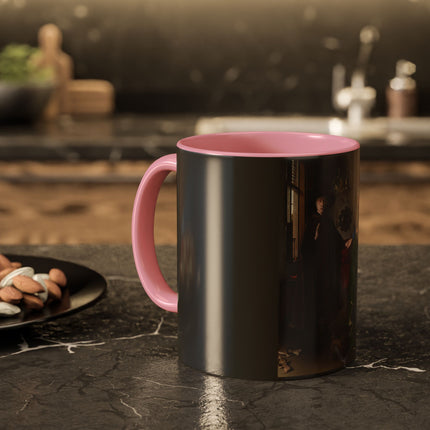 Arnolfini Portrait by Jan Van Eyck Colorful Mugs (11oz, 15oz)