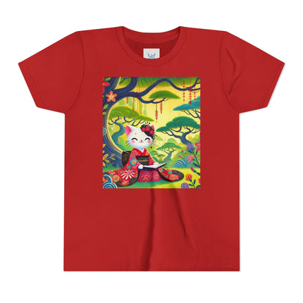 A Kitten’s Spring Tale Youth Short Sleeve Tee