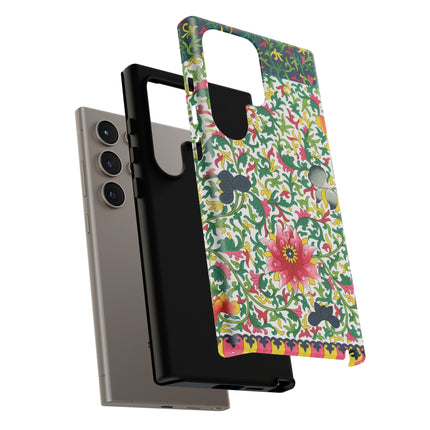 Colorful Floral Pattern by Owen Jones Phone Cases