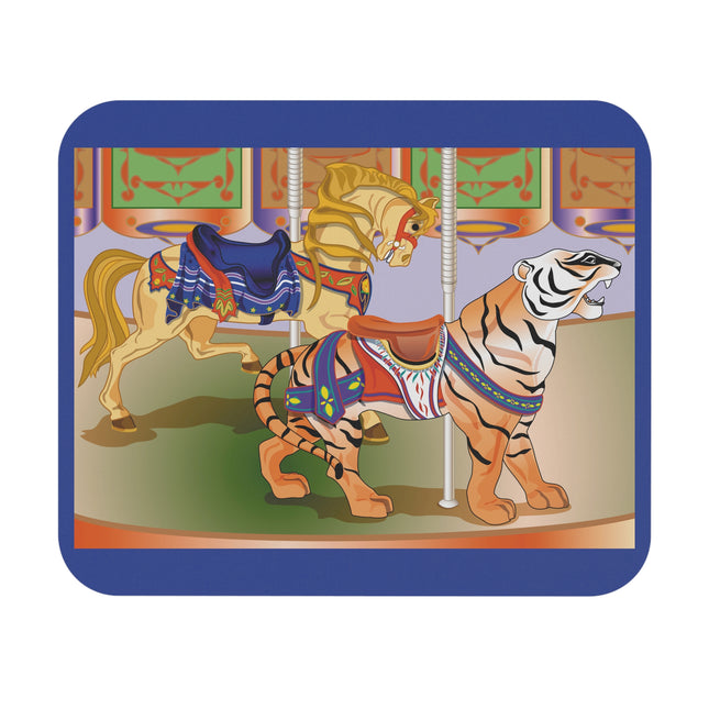 Carousel Splendor Mouse Pad, Rectangle