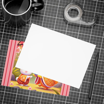 Whimsical Springtime Exchange Postcards (envelopes included) - Bundles of 10, 30, 50 Pieces