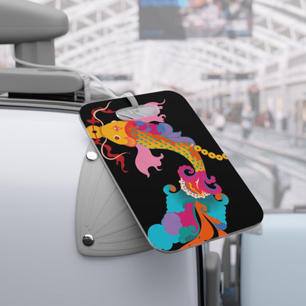 Golden Koi Luggage Tag – Prosperity & Vibrant Energy