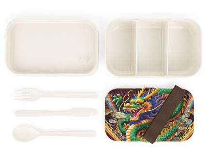 Tibetan Dragon Above Kabuki Stage Bento Lunch Box