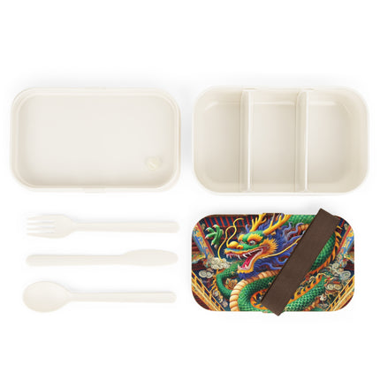 Tibetan Dragon Above Kabuki Stage Bento Lunch Box