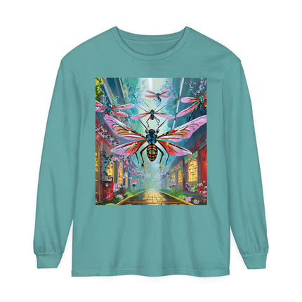 Neon Swarm Long Sleeve T-Shirt