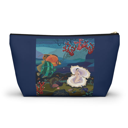 Ocean Pearl Siren Cosmetic Bag – Mystical Mermaid & Marine Enchantment