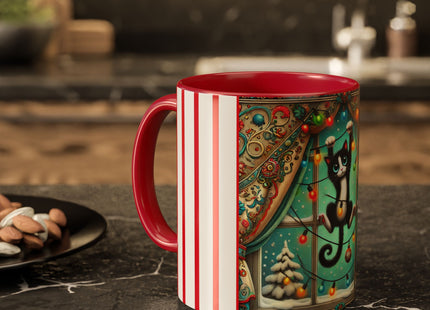 Mischief in Tinselland Colorful Mugs (11oz, 15oz)