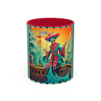Skeleton Crew of the Misty Seas Colorful Mugs (11oz, 15oz)