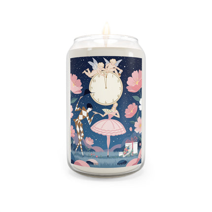 🕛🌸 Midnight Waltz Before Christmas Scented Soy Candle – Art Deco Holiday Fantasy