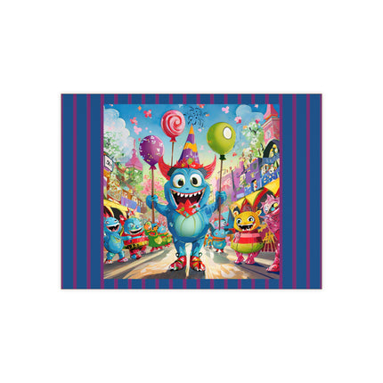 Monster Parade Madness Ceramic Tile