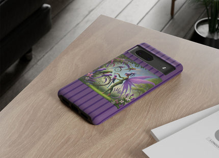 Lavender-Winged Fairy Phone Cases