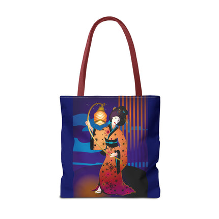 The Enchanting Geisha Tote Bag (AOP)