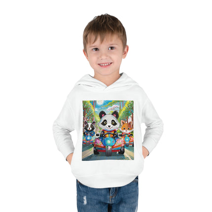Bumper Car Bonanza Toddler Pullover Fleece Hoodie