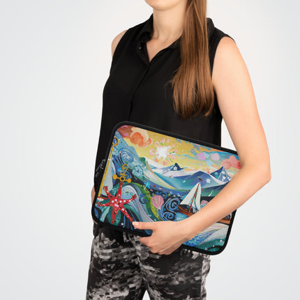 Nautical Patterns Laptop Sleeve