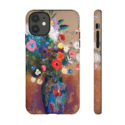 Bouquet of Flowers by Odilon Redon Phone Cases