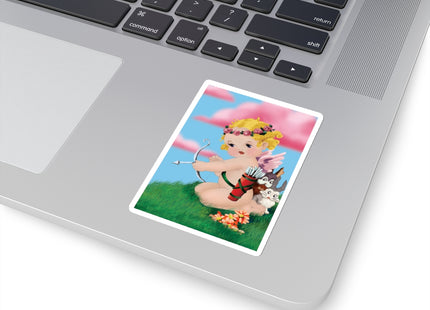 Cupid's Aim Kiss-Cut Stickers (4 Sizes)