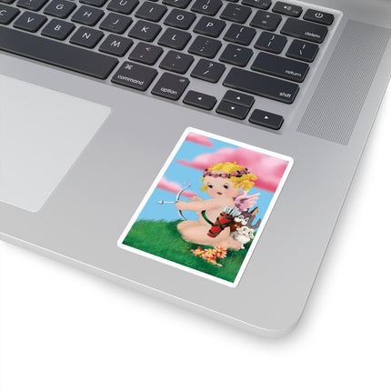 Cupid's Aim Kiss-Cut Stickers (4 Sizes)