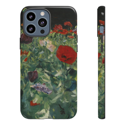 Poppies (A Study of Poppies for Carnation, Lily, Lily, Rose) by John Singer Sargent Phone Cases