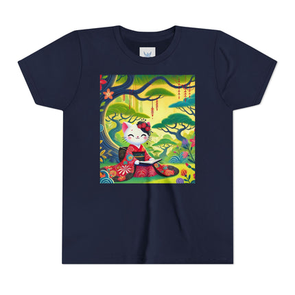 A Kitten’s Spring Tale Youth Short Sleeve Tee