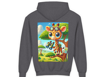 Giraffe Lookout Youth Heavy Blend Hooded Sweatshirt