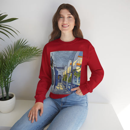 Gallery of a Moroccan Riad by George Gaudion Heavy Blend™ Crewneck Sweatshirt
